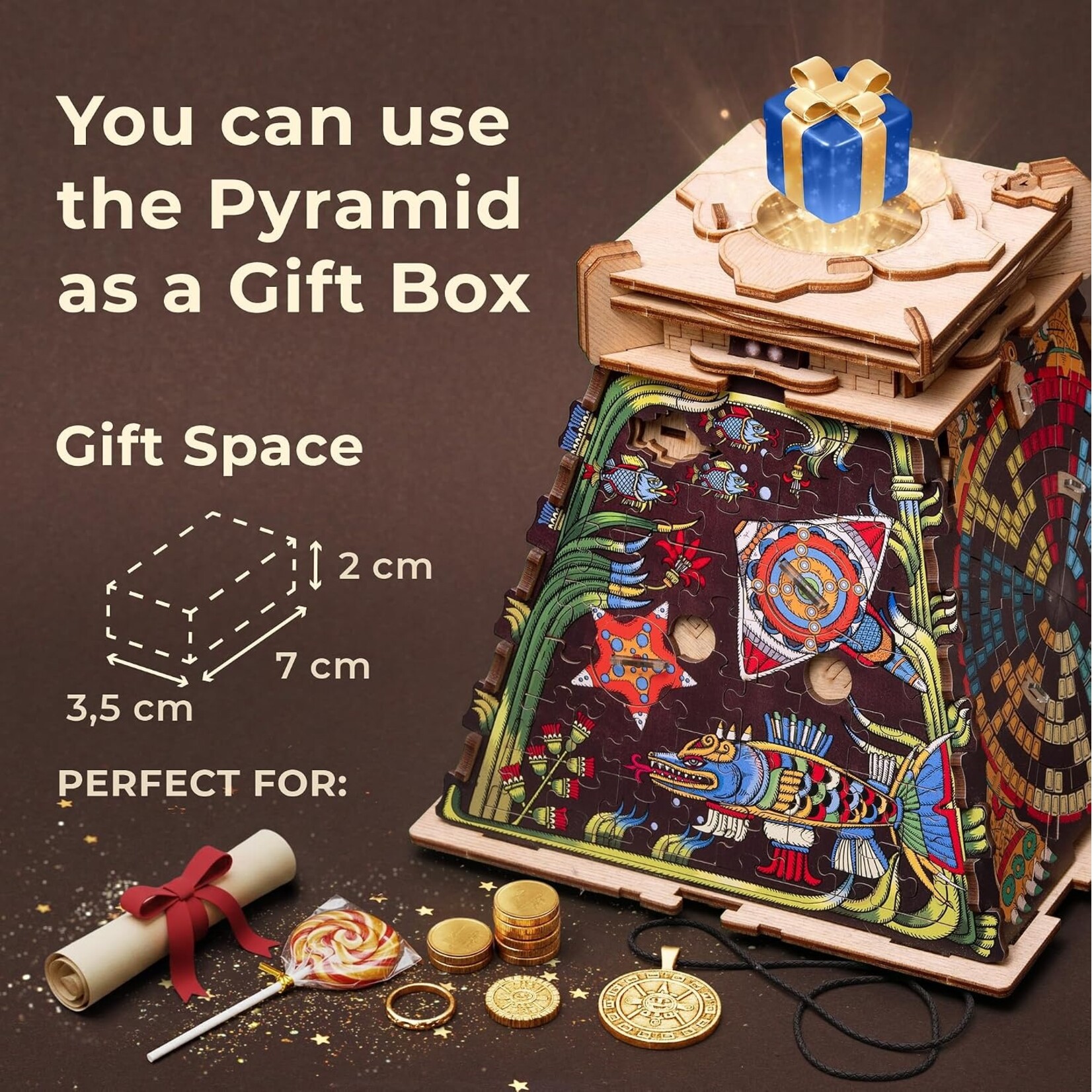 iDventure GmbH Cluebox: Cluepuzzle: the Sun Pyramid