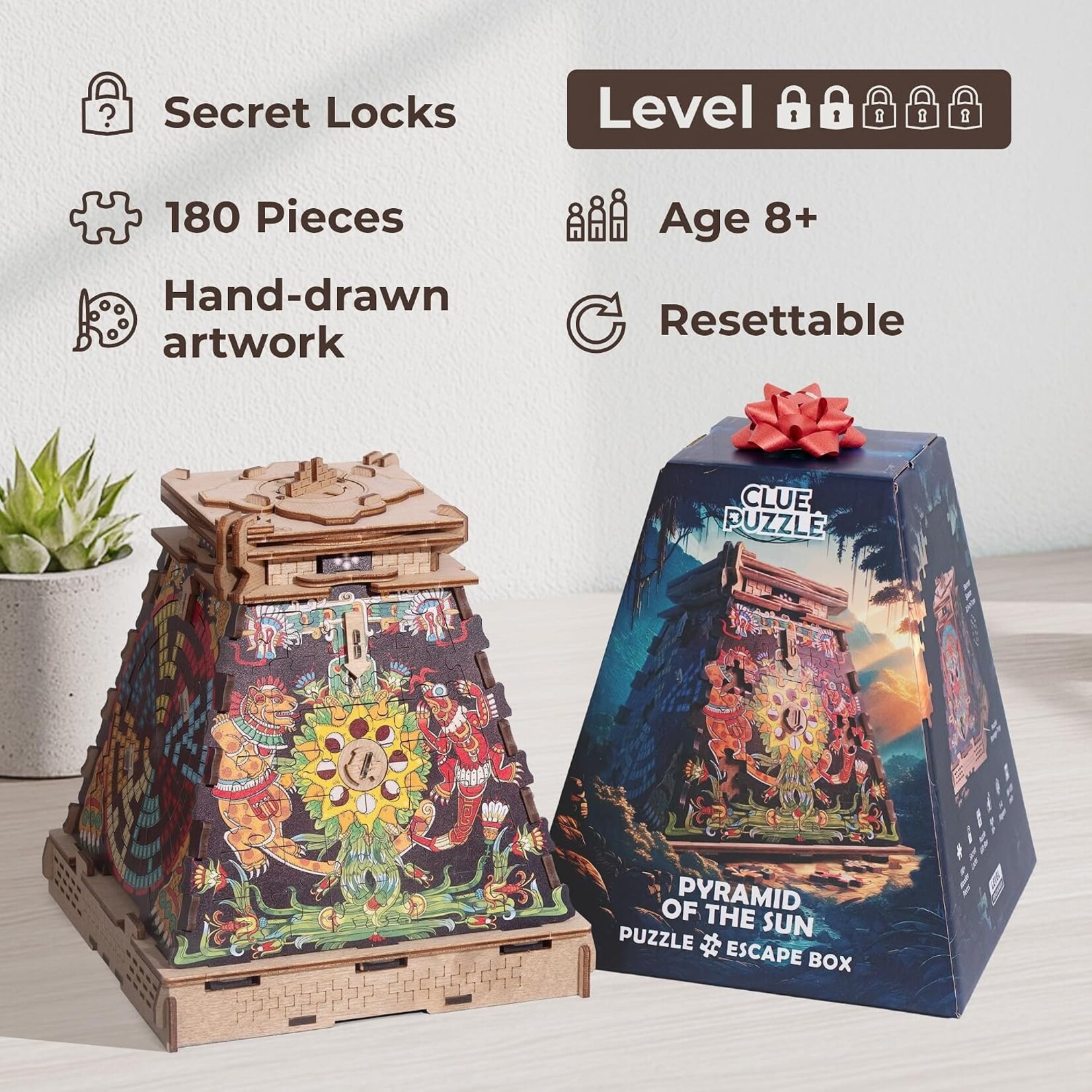 iDventure GmbH Cluebox: Cluepuzzle: the Sun Pyramid