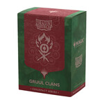 ARCANE TINMEN Gruul Clans: Dual Matte Sleeves: Magic the Gathering (100)