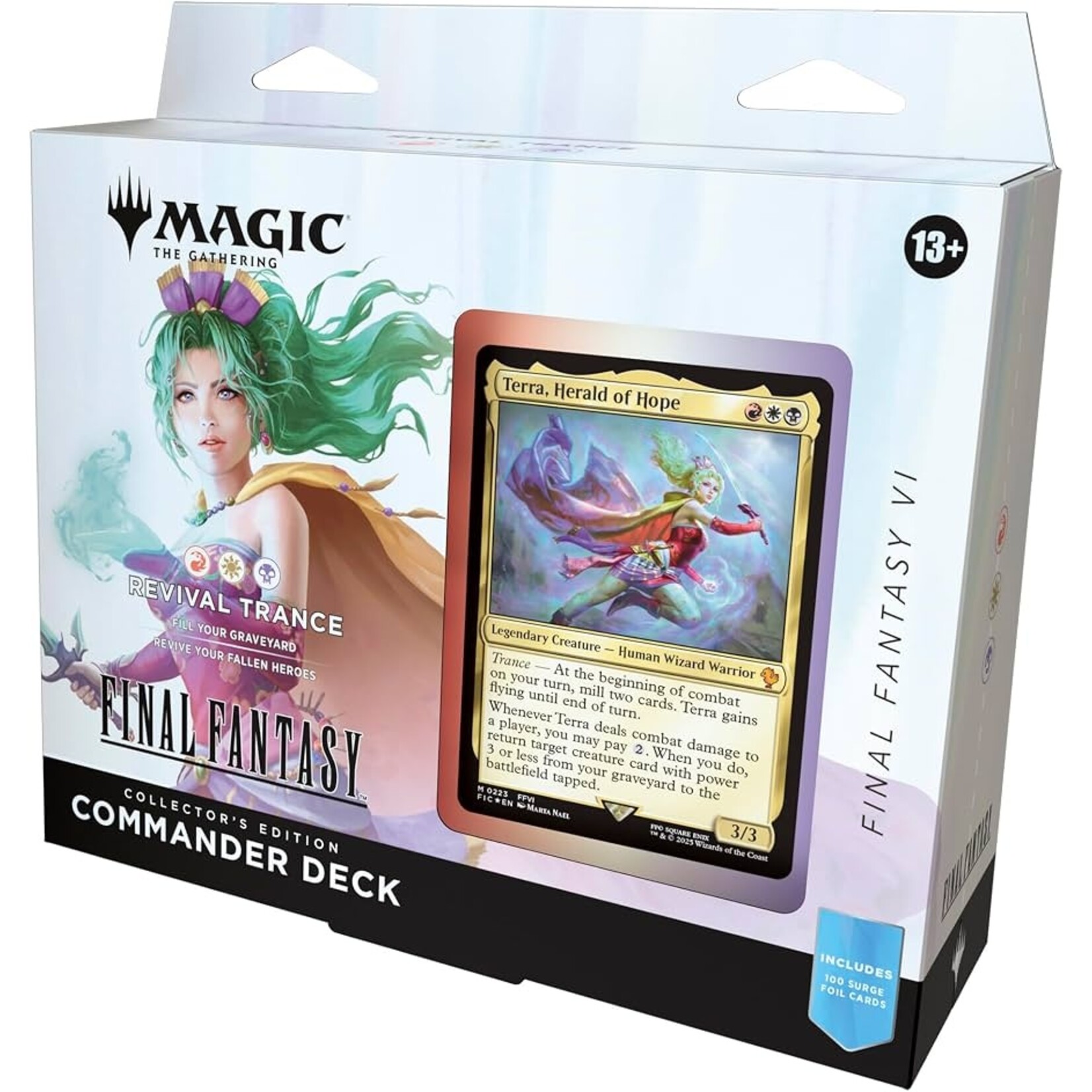 Wizards of the Coast VI Revival Trance: Final Fantasy COLLECTOR Commander Deck Universes Beyond