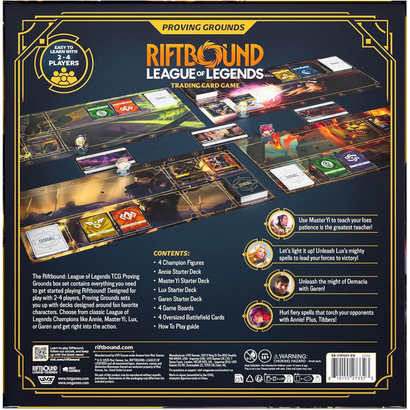 UVS Games Riftbound: Proving Grounds: League of Legends TCG