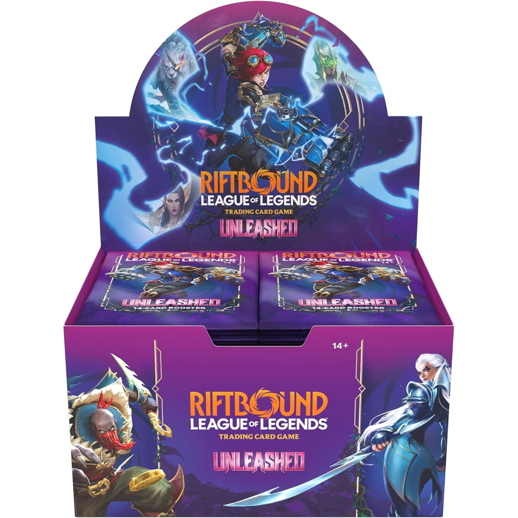UVS Games Unleashed: Booster Display (24): League of Legends TCG Riftbound: Set 3