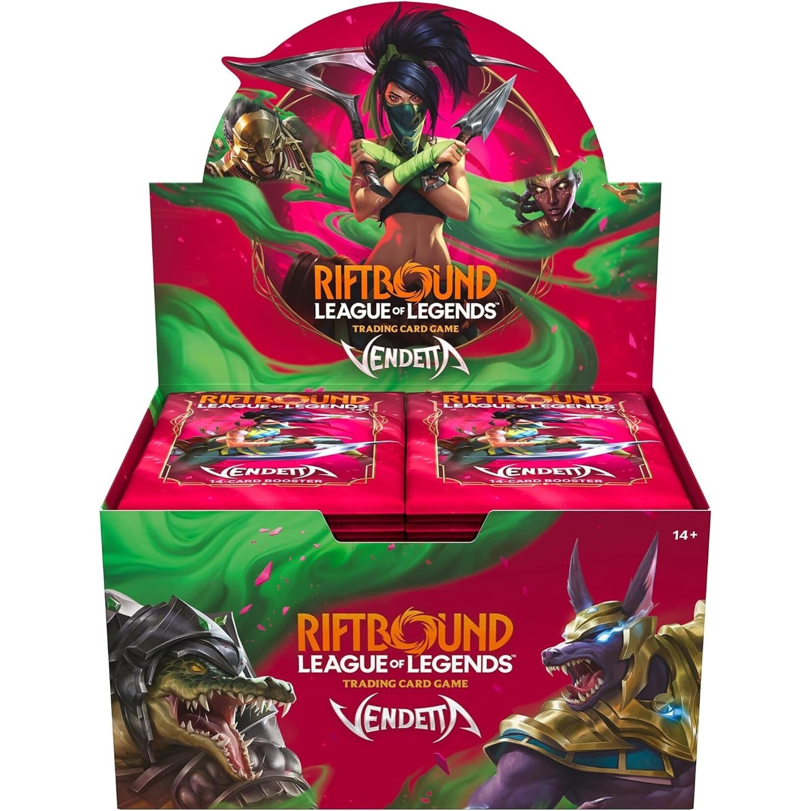 UVS Games Vendetta: Booster Display (24): League of Legends TCG Riftbound: Set 4