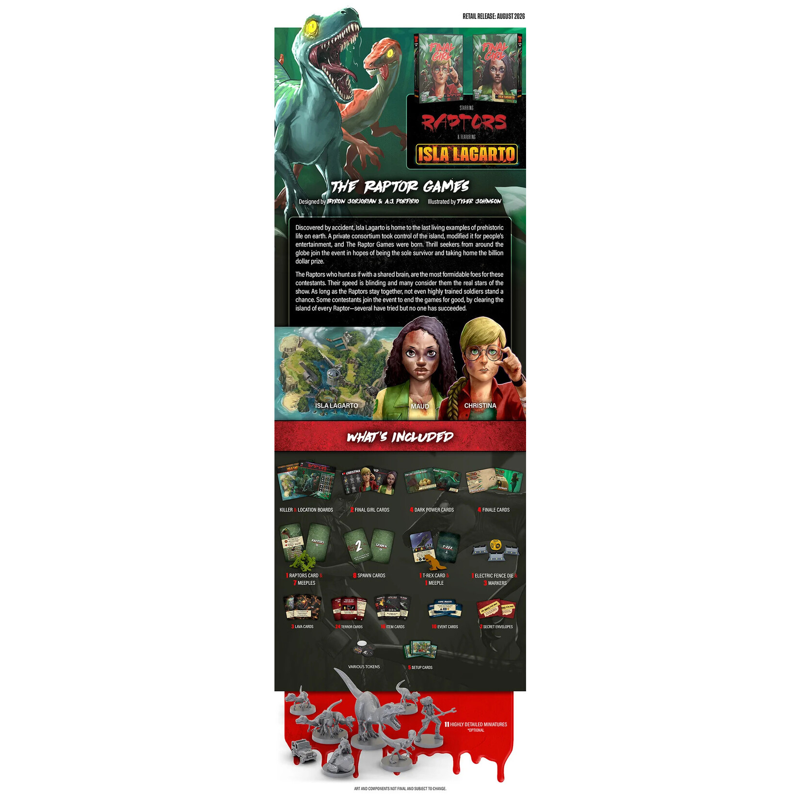 Van Ryder Games Final Girl: The Raptor Games