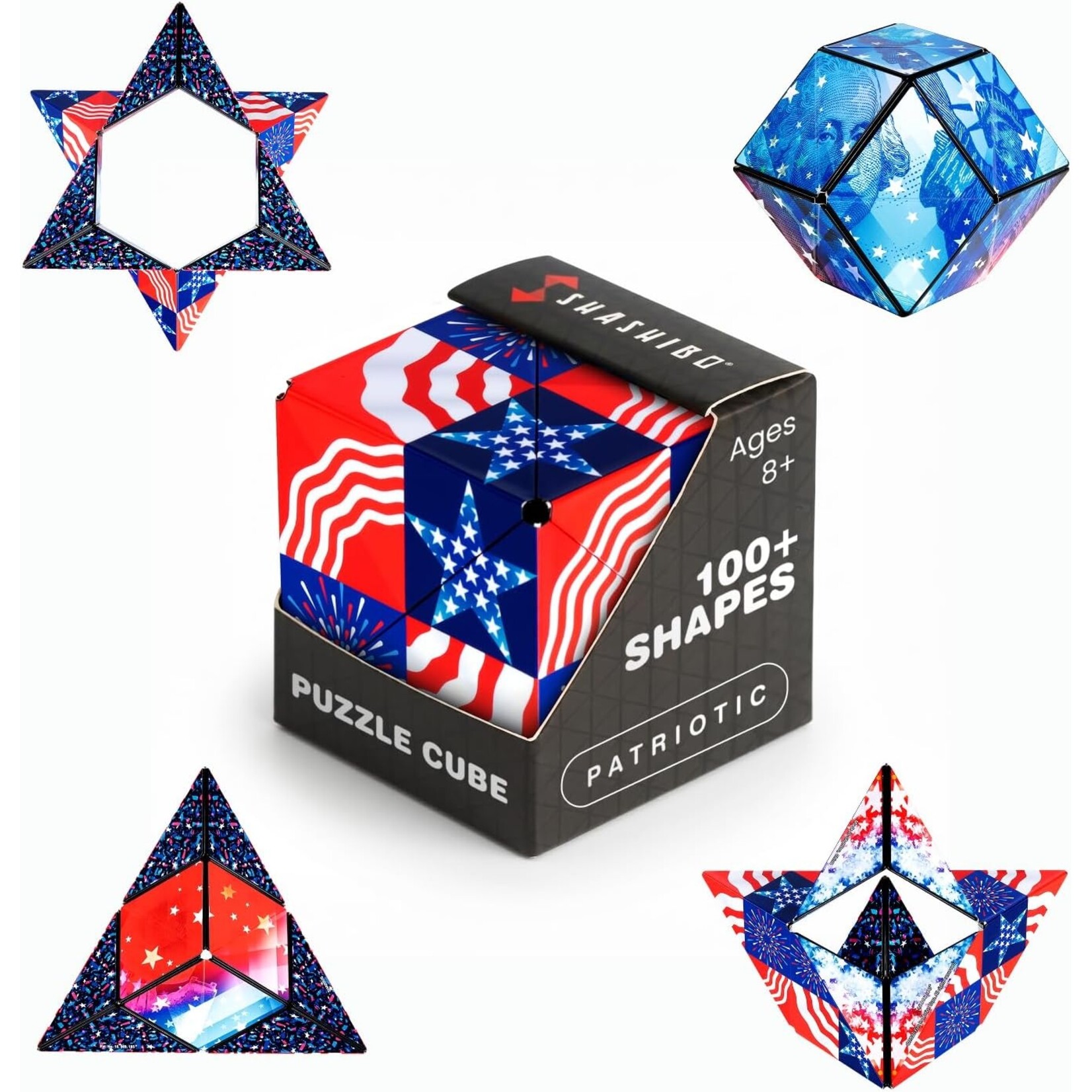 Fun In Motion Toys Shashibo: Celebrations: Patriotic