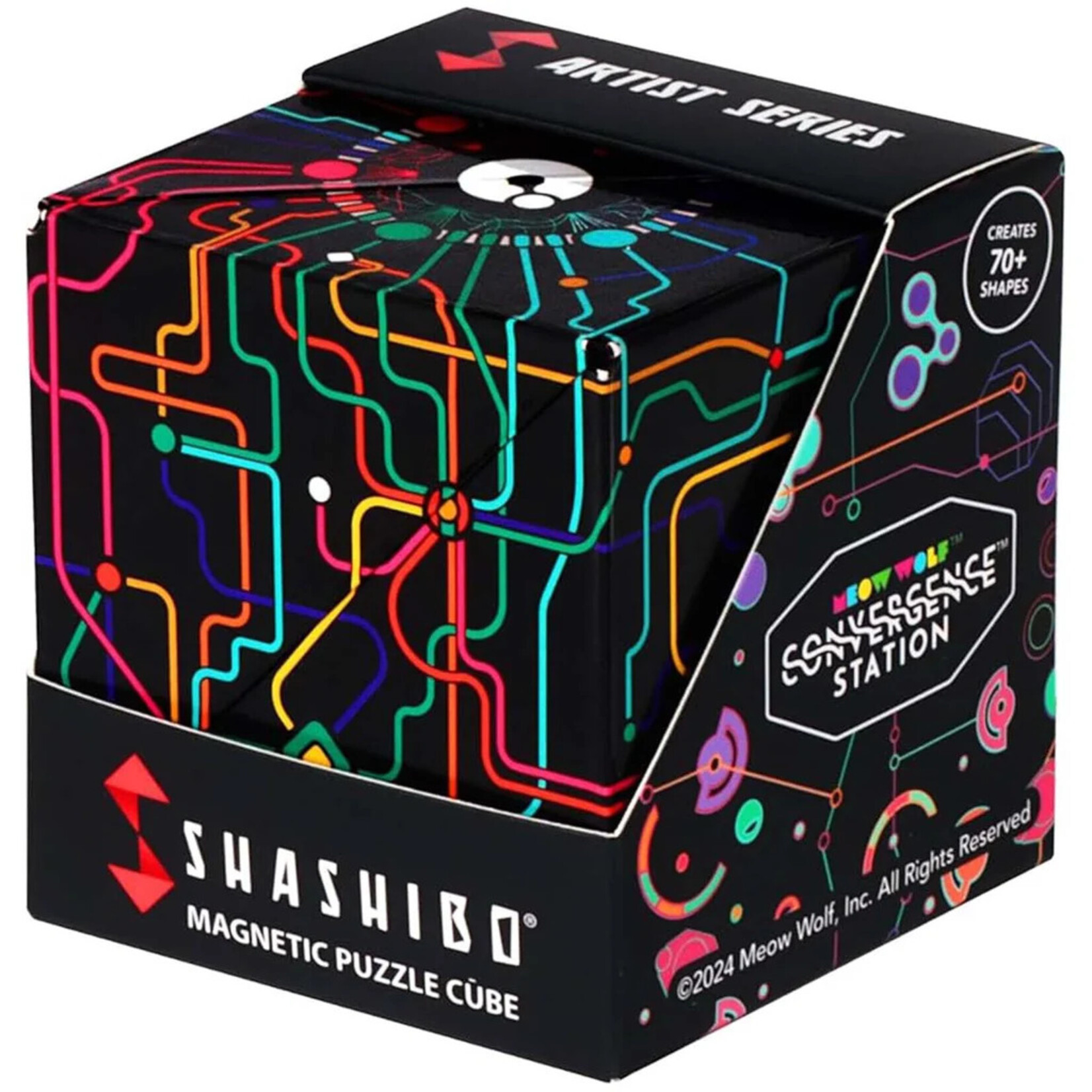 Fun In Motion Toys Shashibo: Meow Wolf: Q-Dot Map Denver
