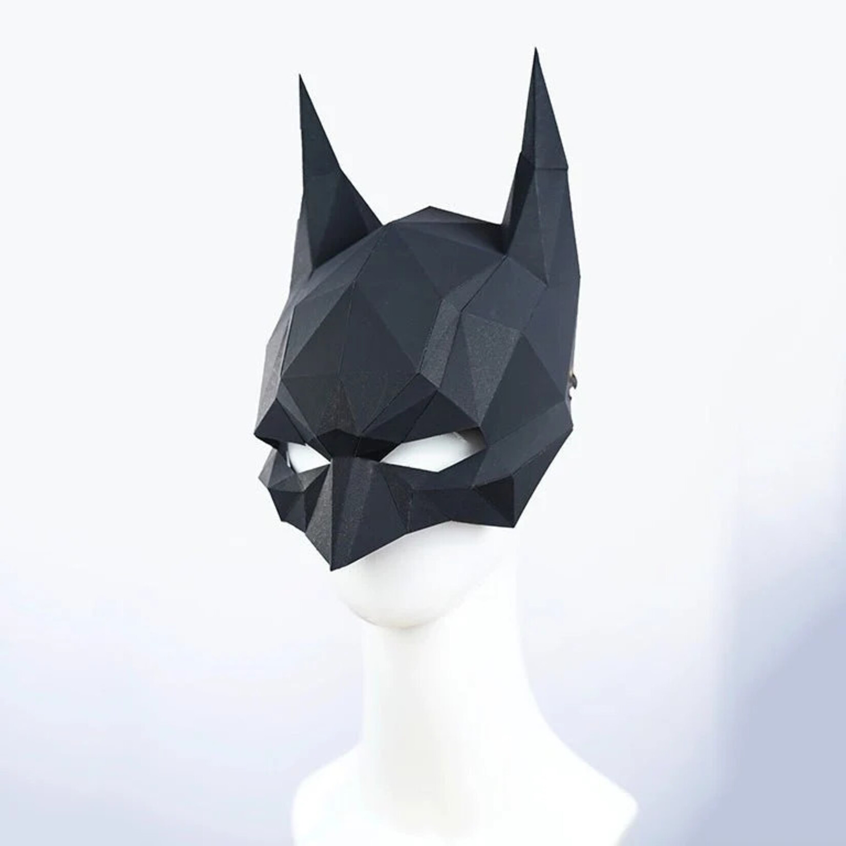 Papercraft World 3D Papercraft Batman Origami Mask