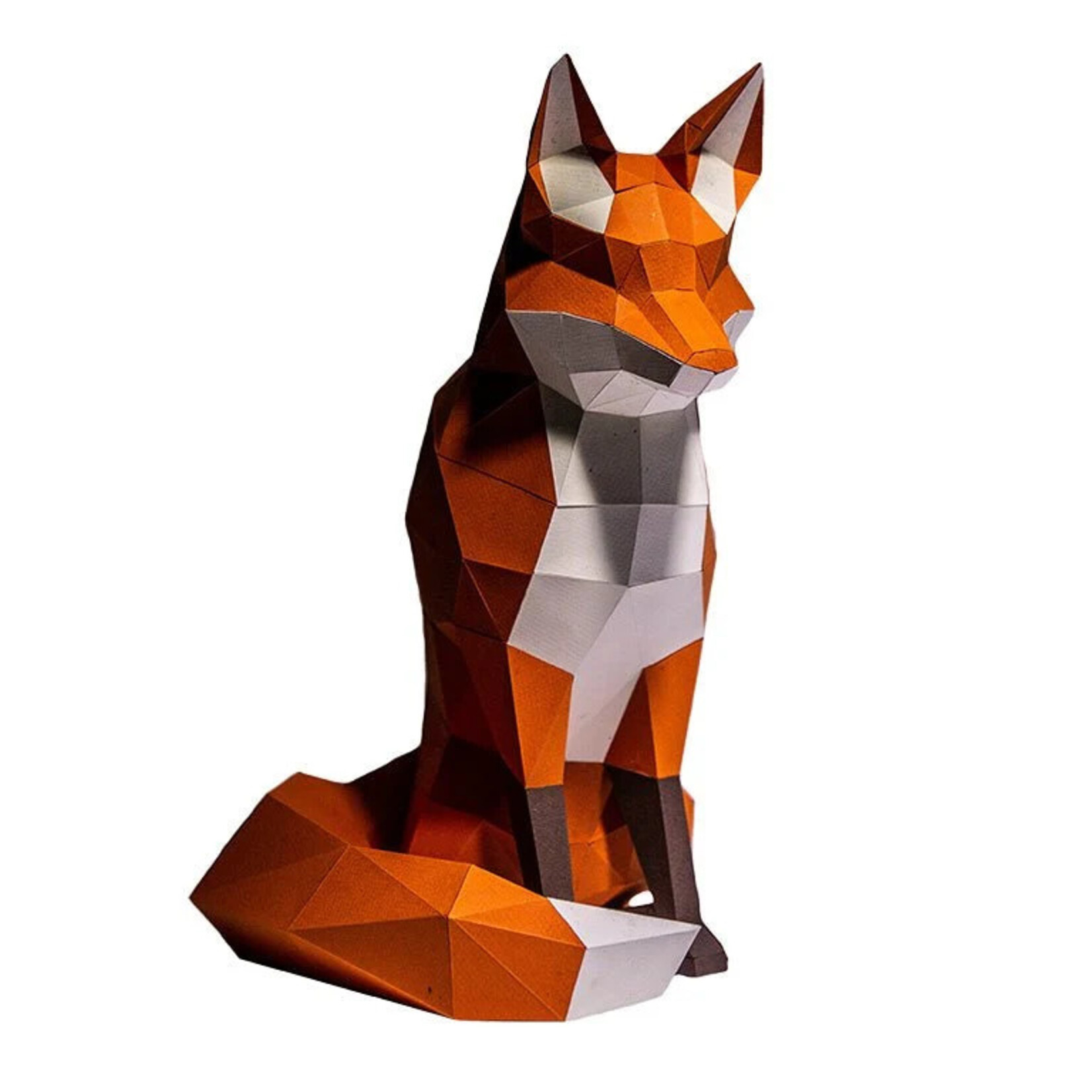 Papercraft World Fox 3D Origami Model Papercraft Kit