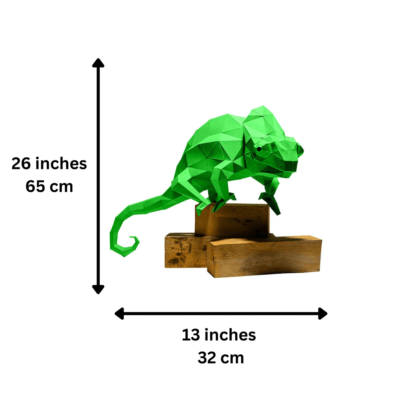 Papercraft World Chameleon 3D Papercraft Origami Models