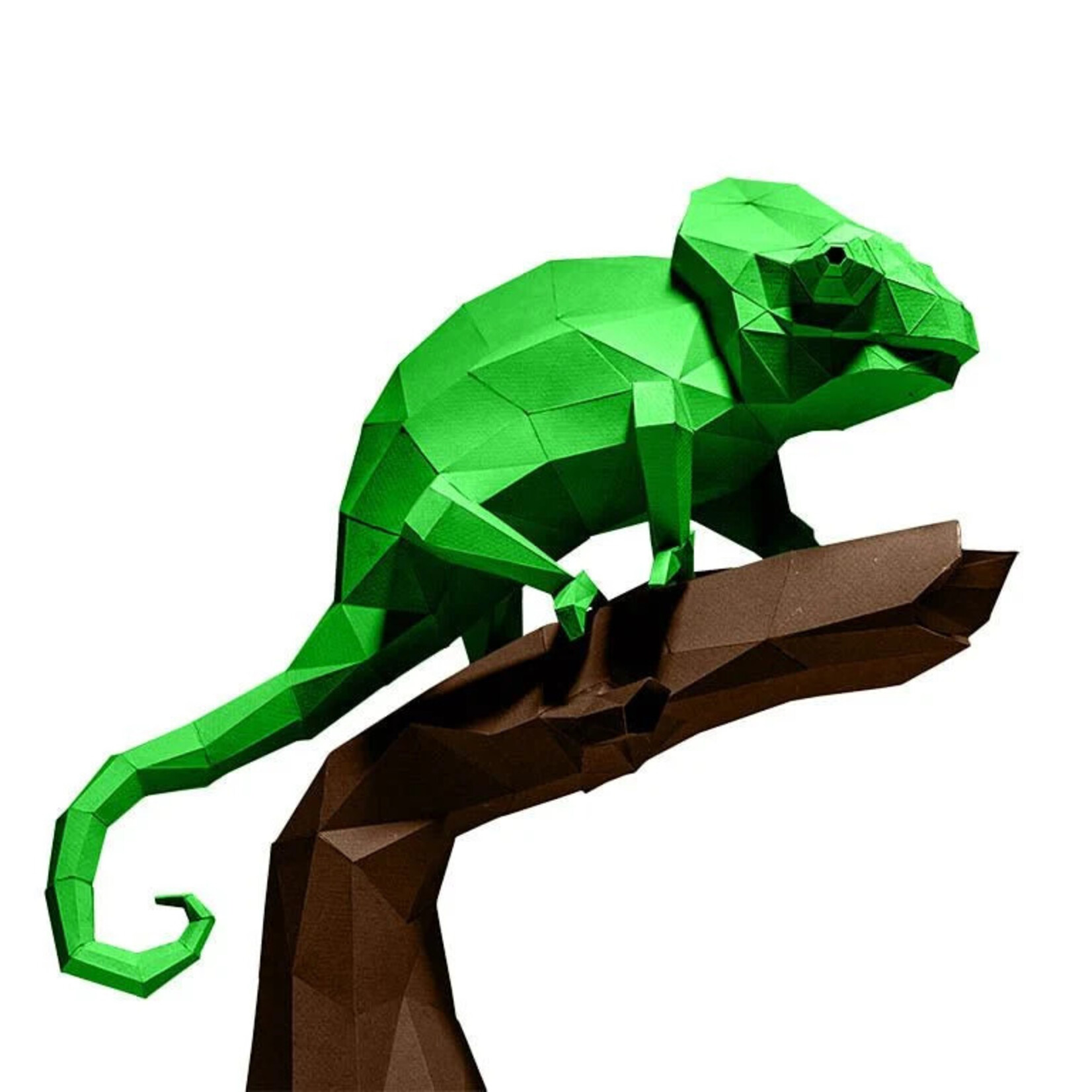 Papercraft World Chameleon 3D Papercraft Origami Models