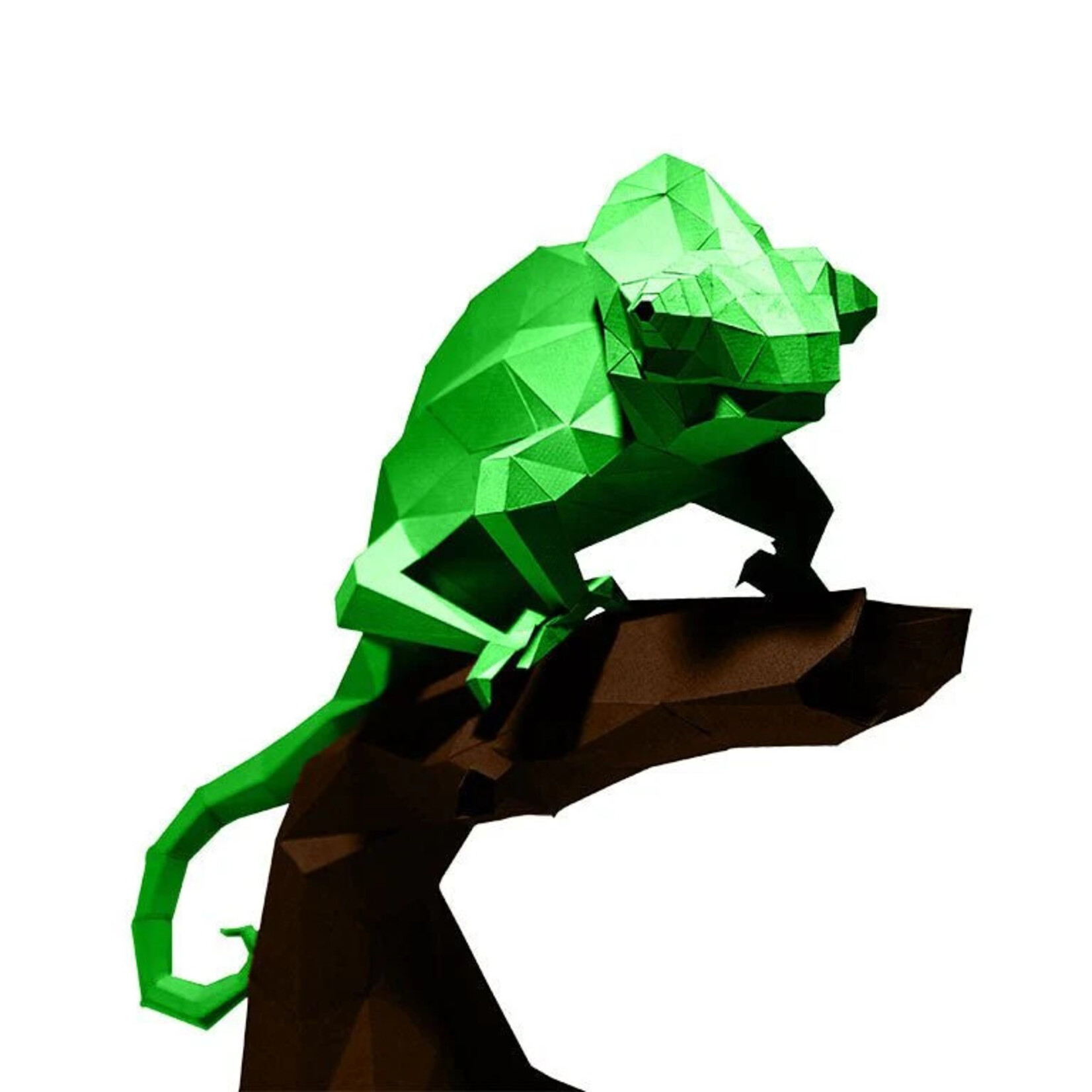 Papercraft World Chameleon 3D Papercraft Origami Models