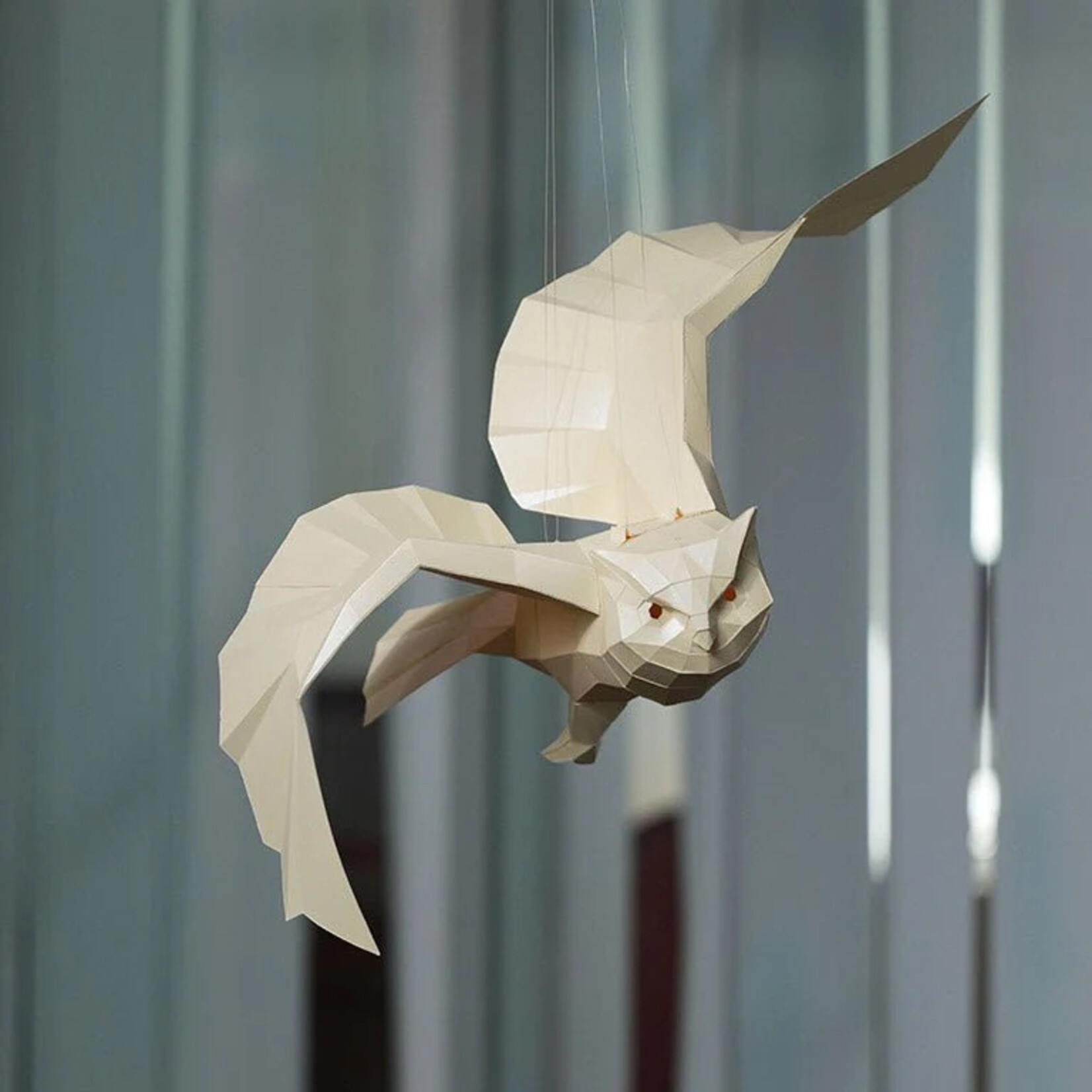 Papercraft World 3D Paper Art Hanging Owl Origami Model