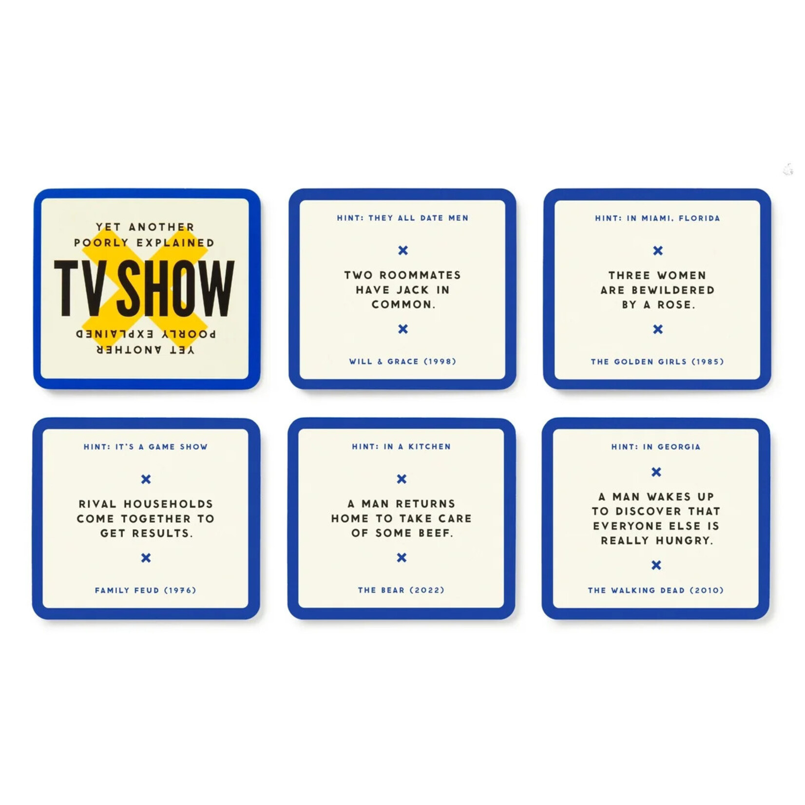 Chronicle Books Brass Monkey Poorly Explained Tv Shows Game