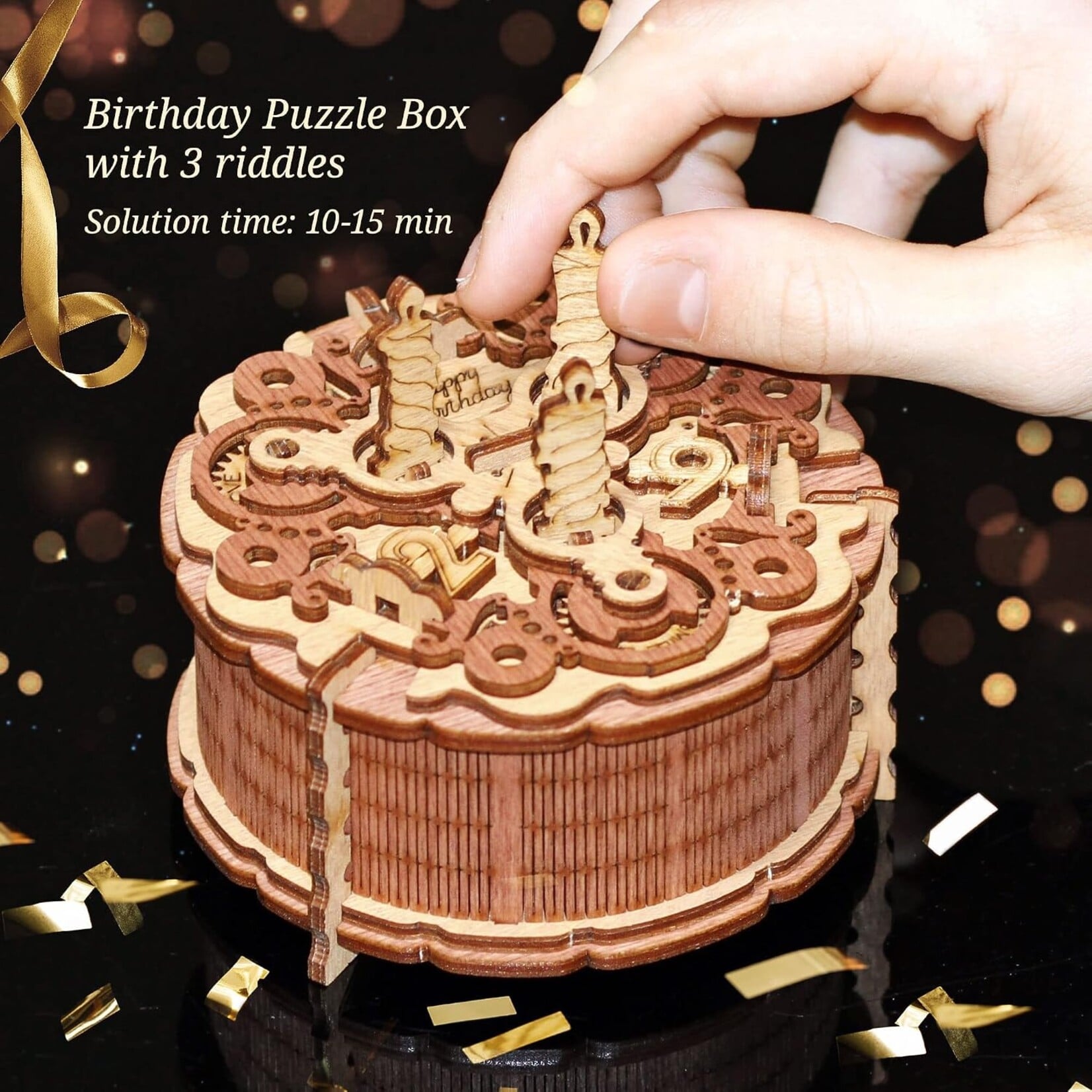 iDventure GmbH Birthday Cake Gift Puzzle Box