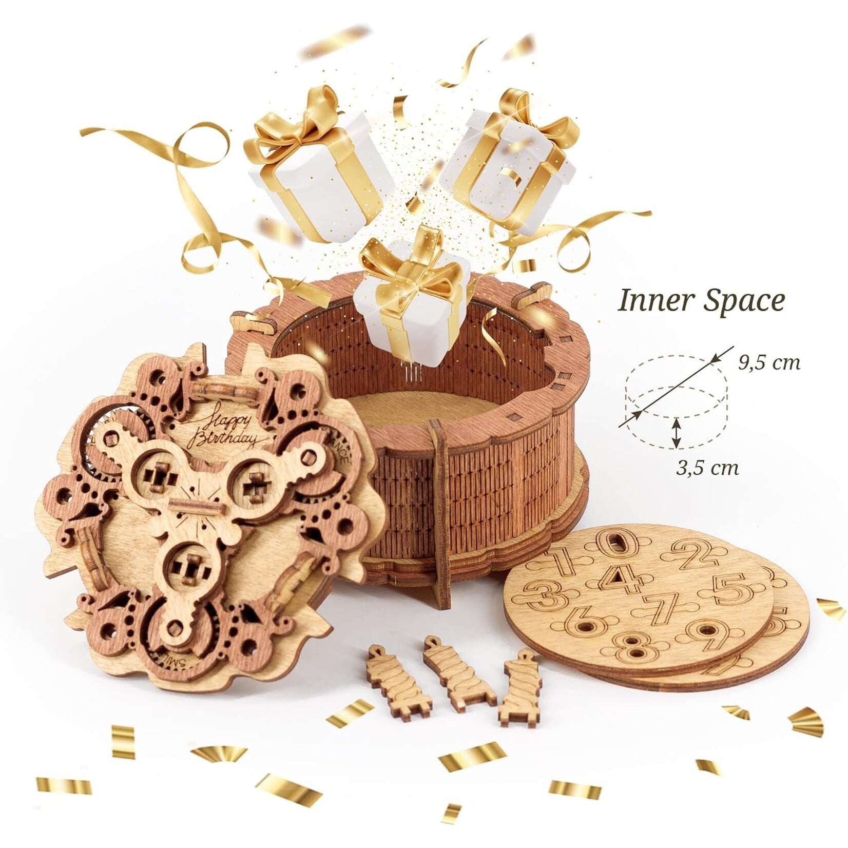 iDventure GmbH Birthday Cake Gift Puzzle Box