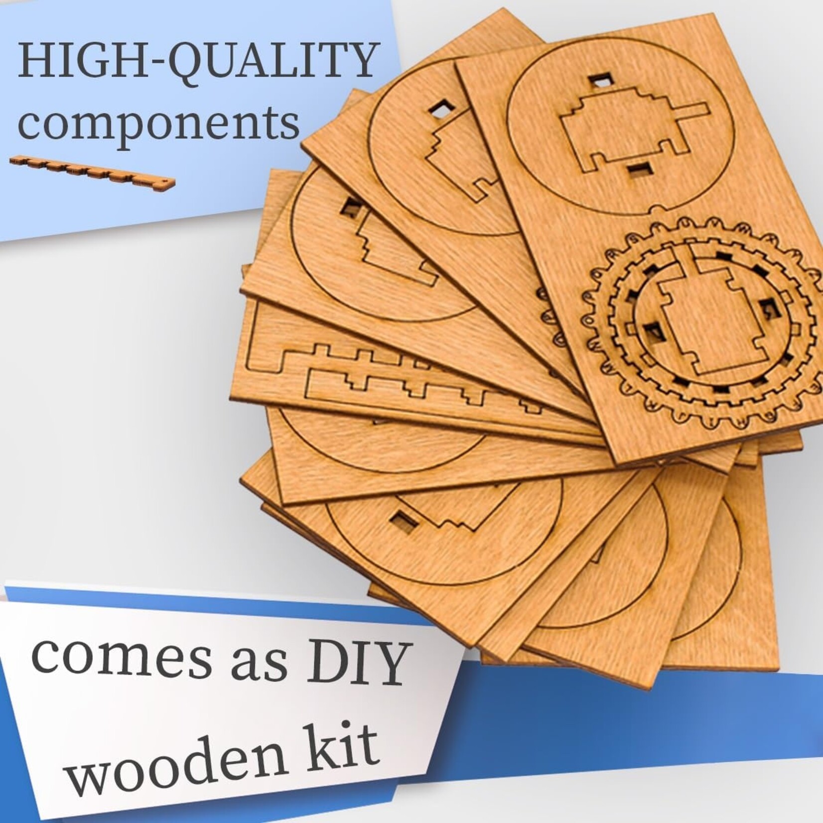 iDventure GmbH Kryptos - Cryptex Wooden Kit.
