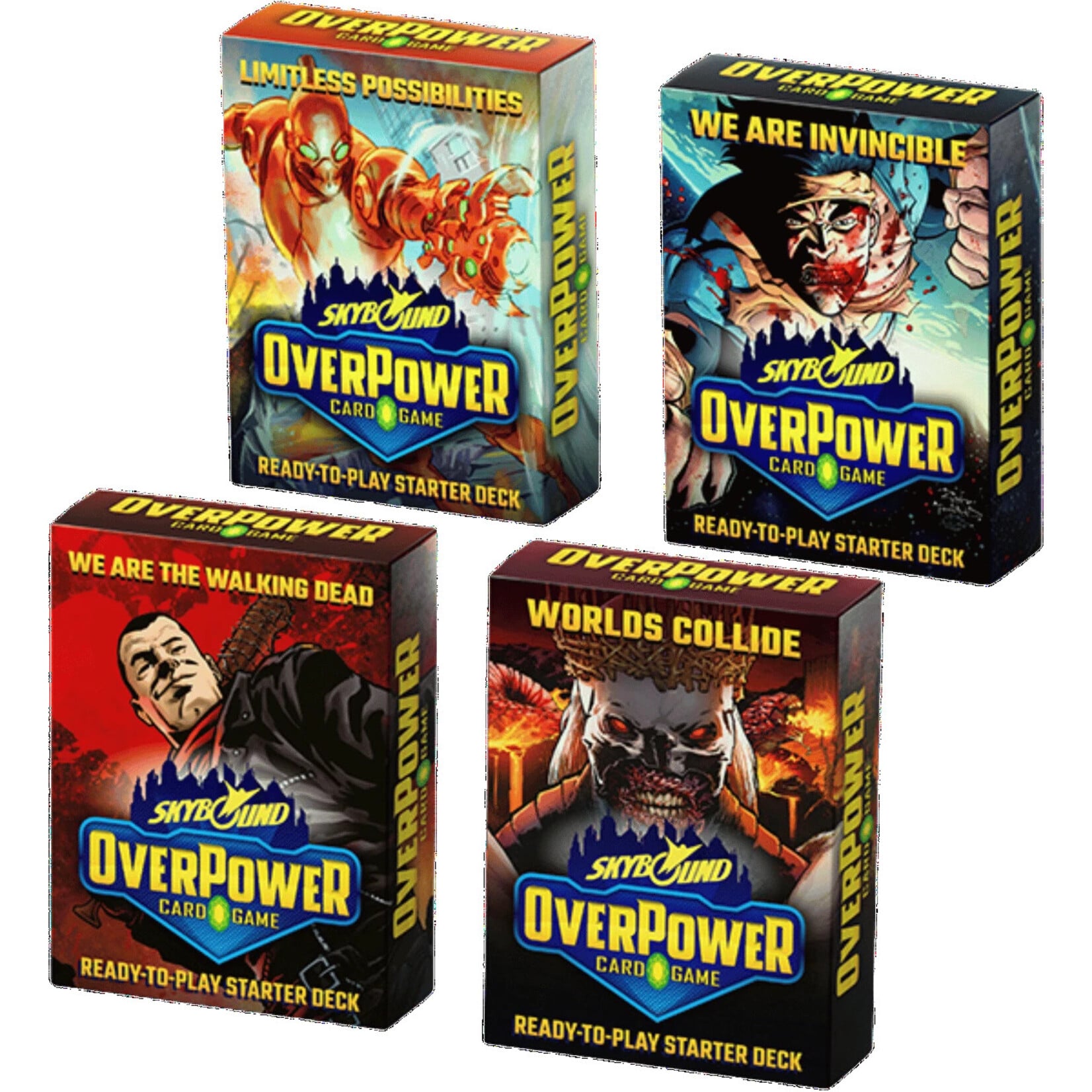 Lazarus Rising Games OverPower CCG Skybound Starter Deck