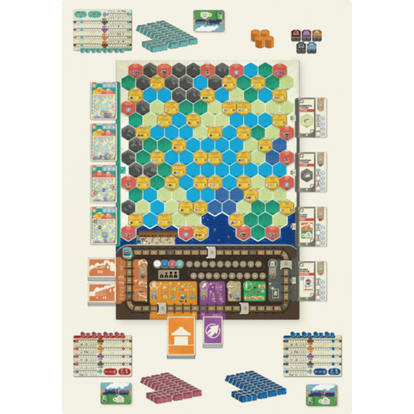 Crowd Games Railway Boom