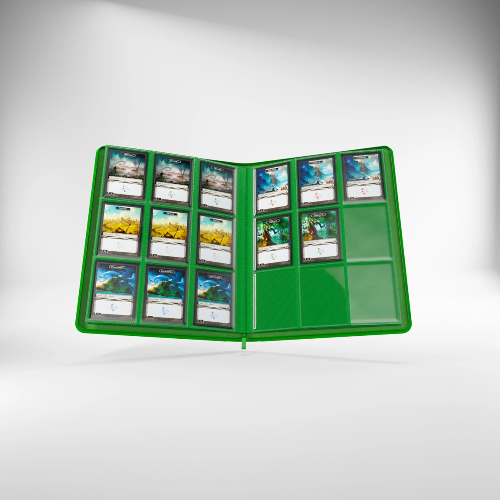 Zip-Up Album 18-Pocket: Green