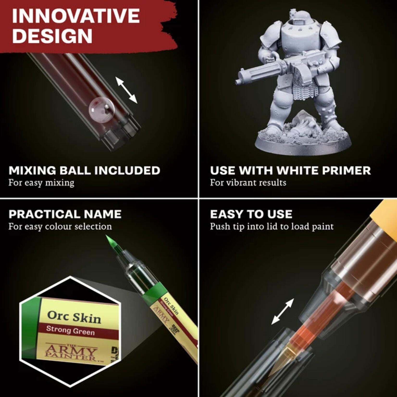 The Army Painter Speedpaint: Marker Introductory Set