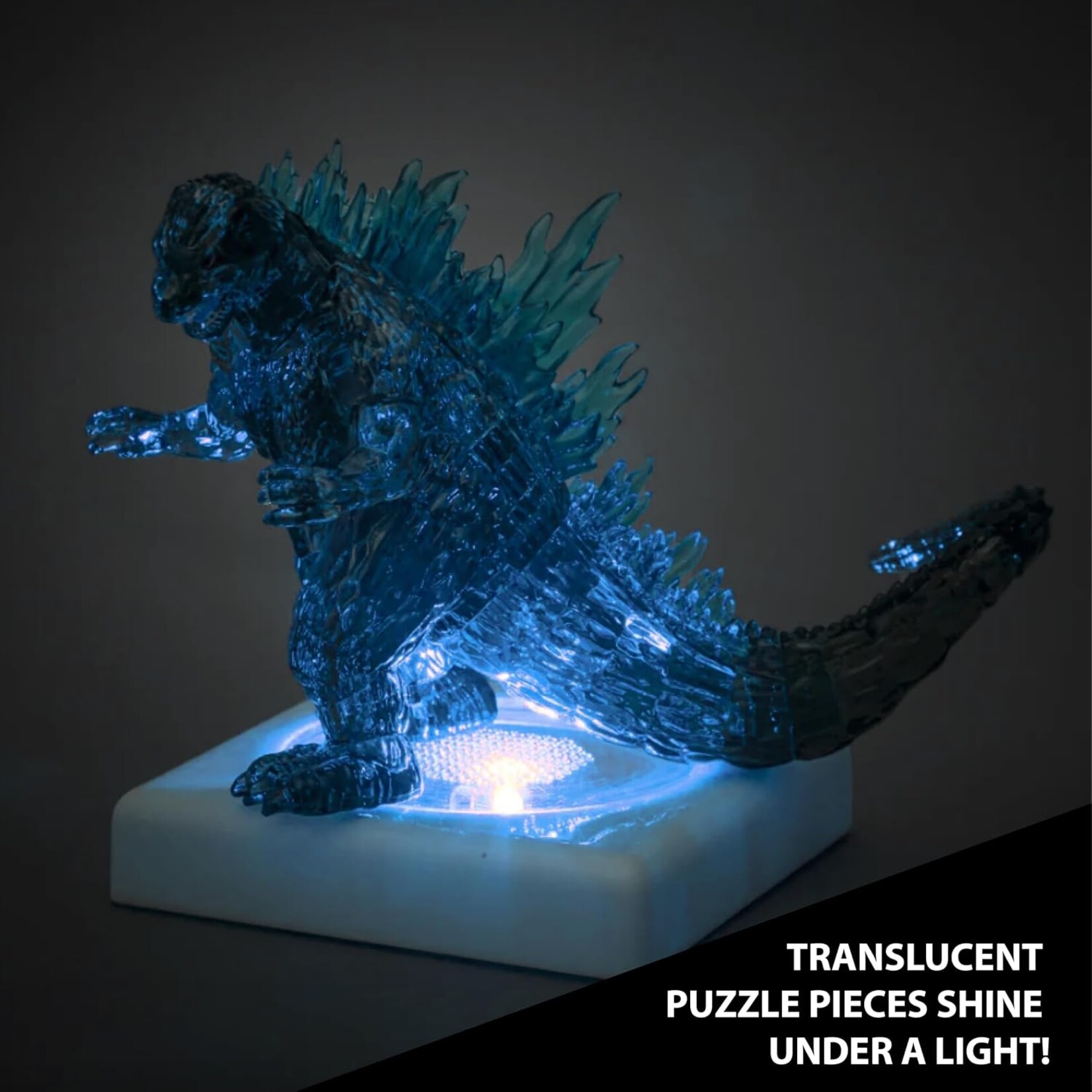 University Games 31332 Puzzle: 3D Crystal: Godzilla