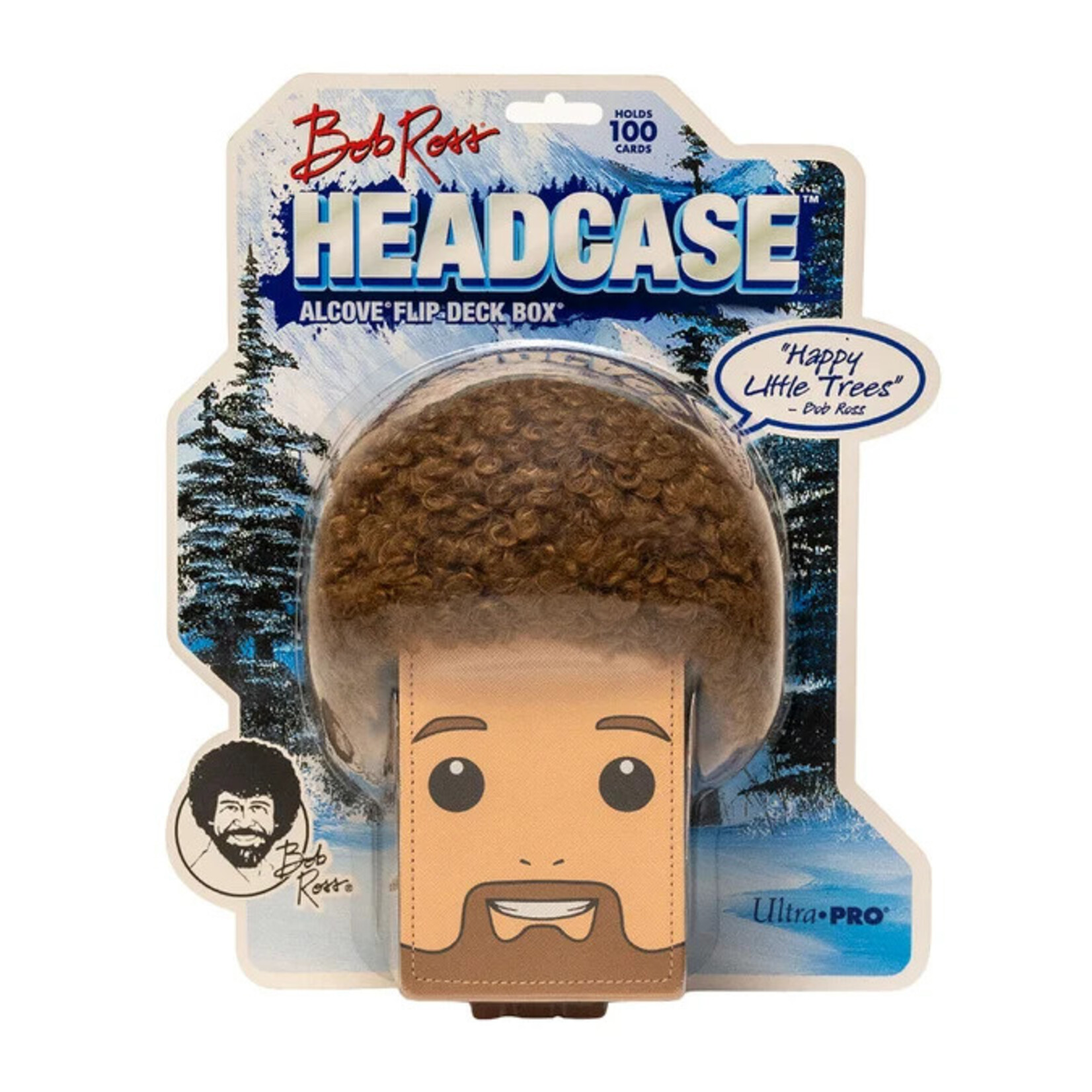 Ultra Pro Deck Box: Alcove Flip: Headcase: Bob Ross