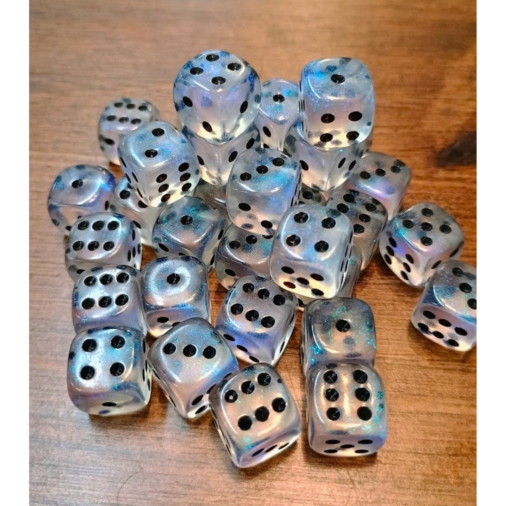Chessex 27820 Aquerple 12mm D6 set of 36 (USED)