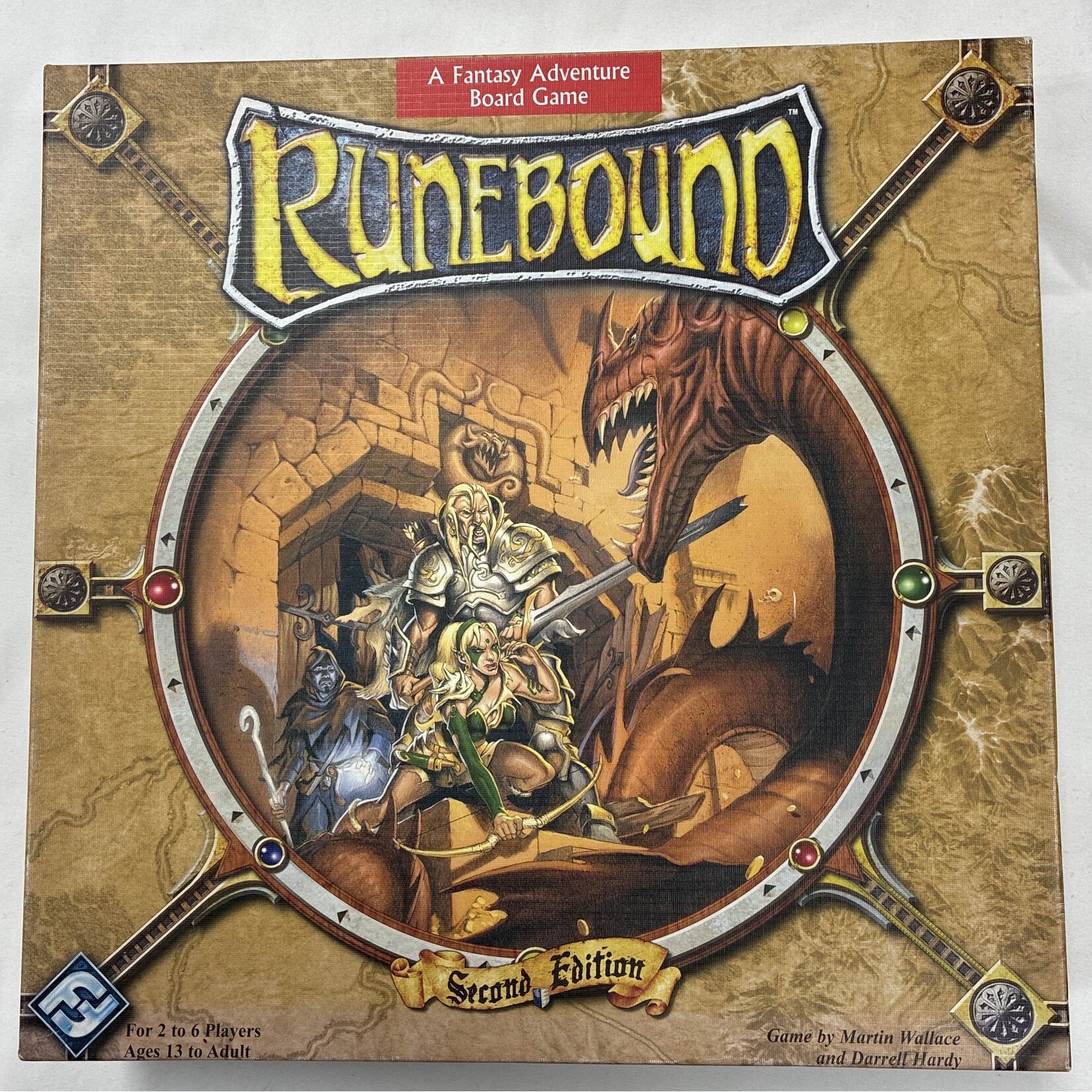 Fantasy Flight Publishing USED Runebound: Second Edition
