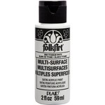 Plaid - FolkArt FolkArt Multi-Surface Satin - Titanium White, 2 fl oz