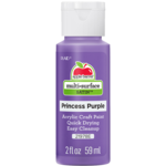 Apple Barrel Apple Barrel  Multi-Surface Satin - Princess Purple, 2 fl oz