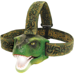 DynoBryte Dinosaur Headlamp - T-Rex Toy Headlight for Kids