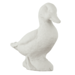 Bare Naked Crafts Standing Duck - PREPPED - Paper Mache