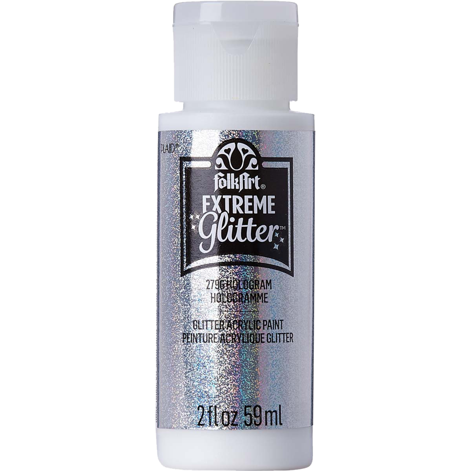 Plaid - FolkArt FolkArt Extreme Glitter - Hologram - 2 oz