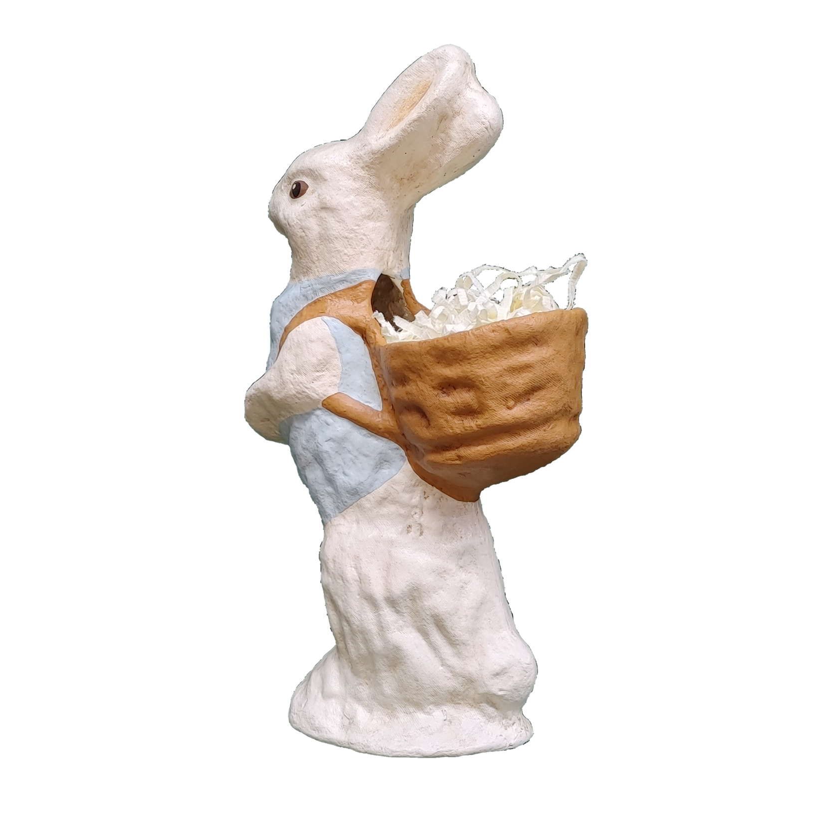 Seasons Gone By Vintage paper mache  Easter Bunny - Handpainted