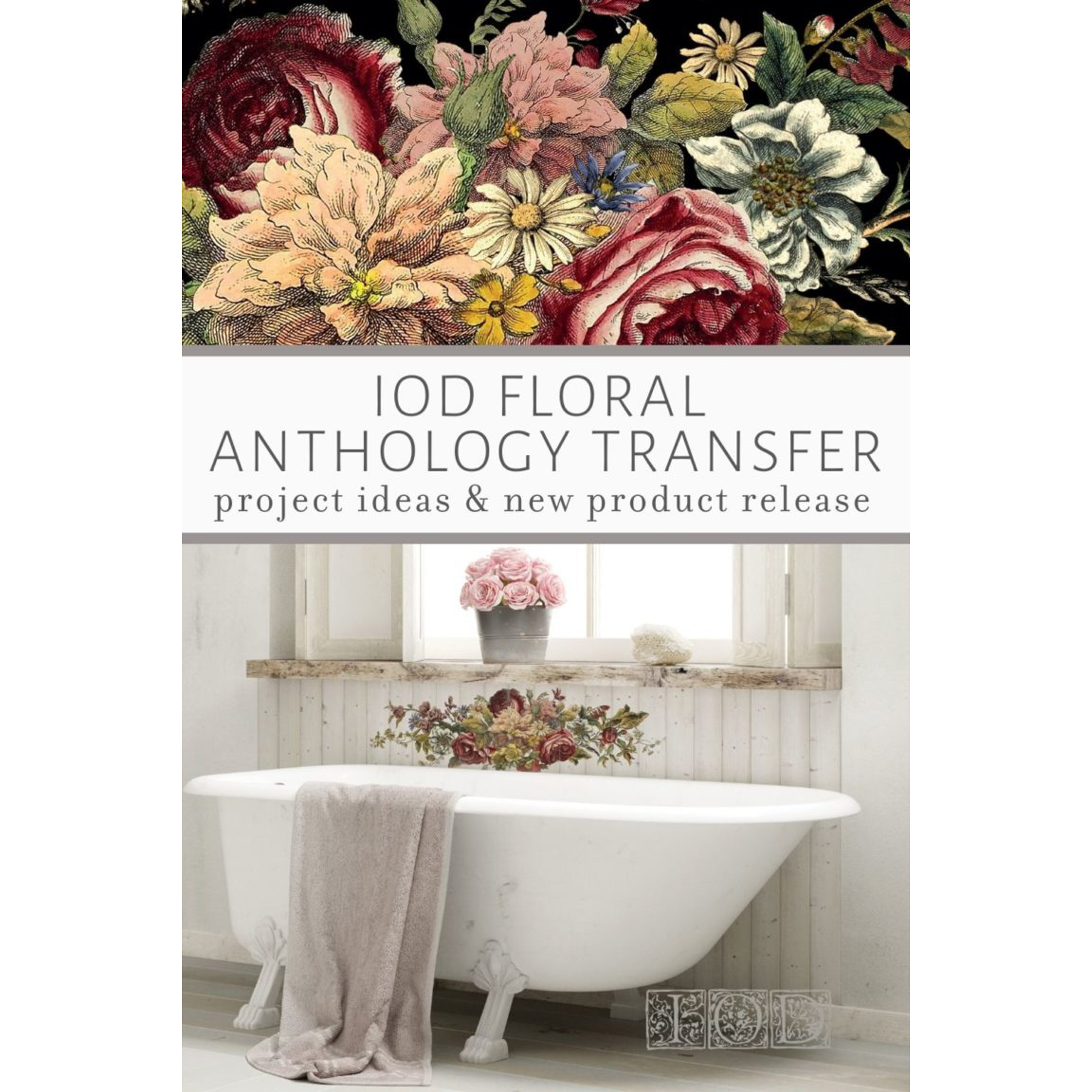 IOD Transfers - Floral Anthology
