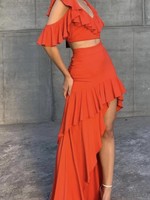 SClub Cropped  Ded Babados Size L