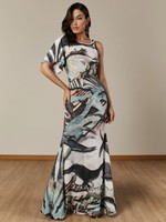 Luxo Dress Multi Color