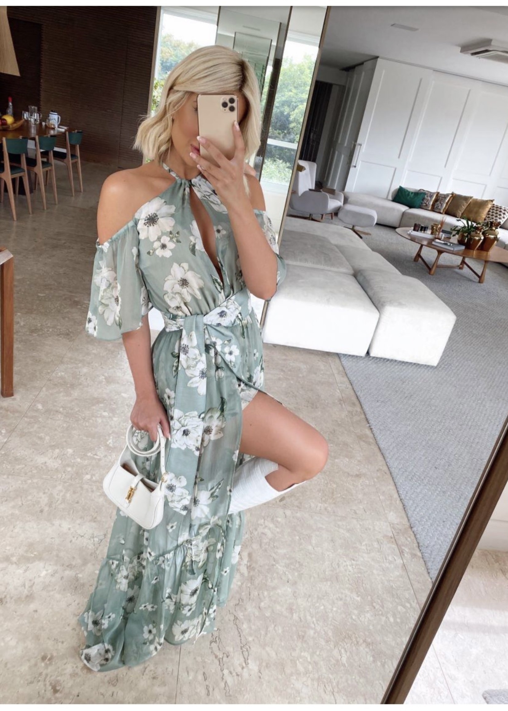 MC Company Maxi Floral Dress