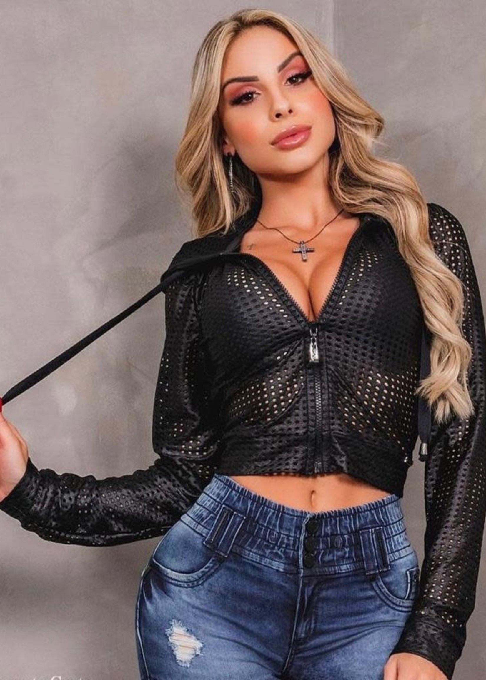 Pitbull Black Fancy Jacket