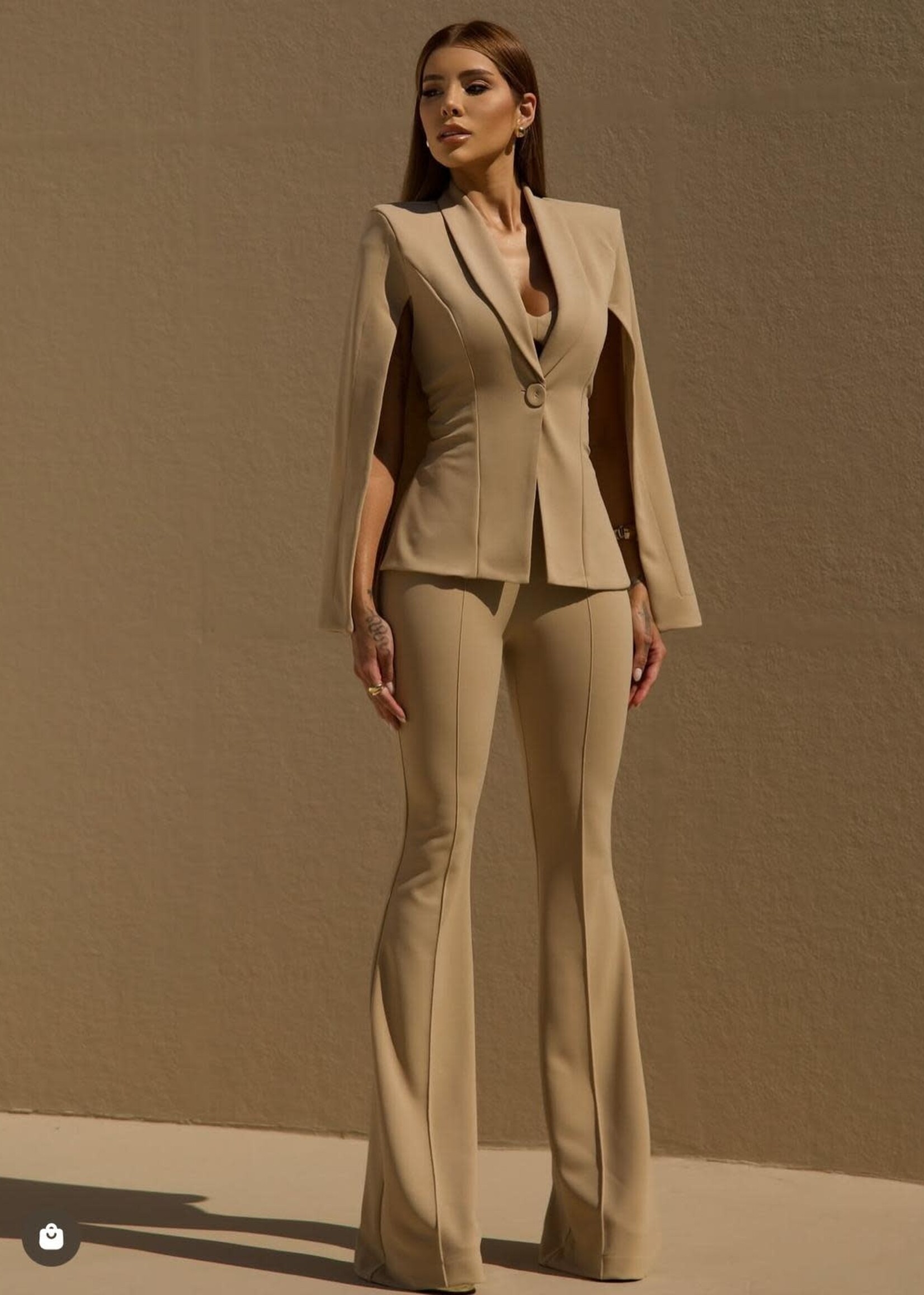 Splash Blazer set in Ivory