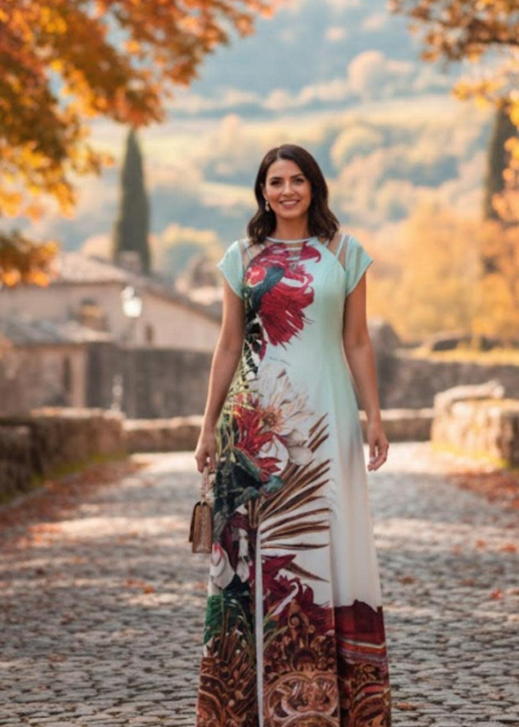 Ferreira & Morezzi Spring Large Floral dress