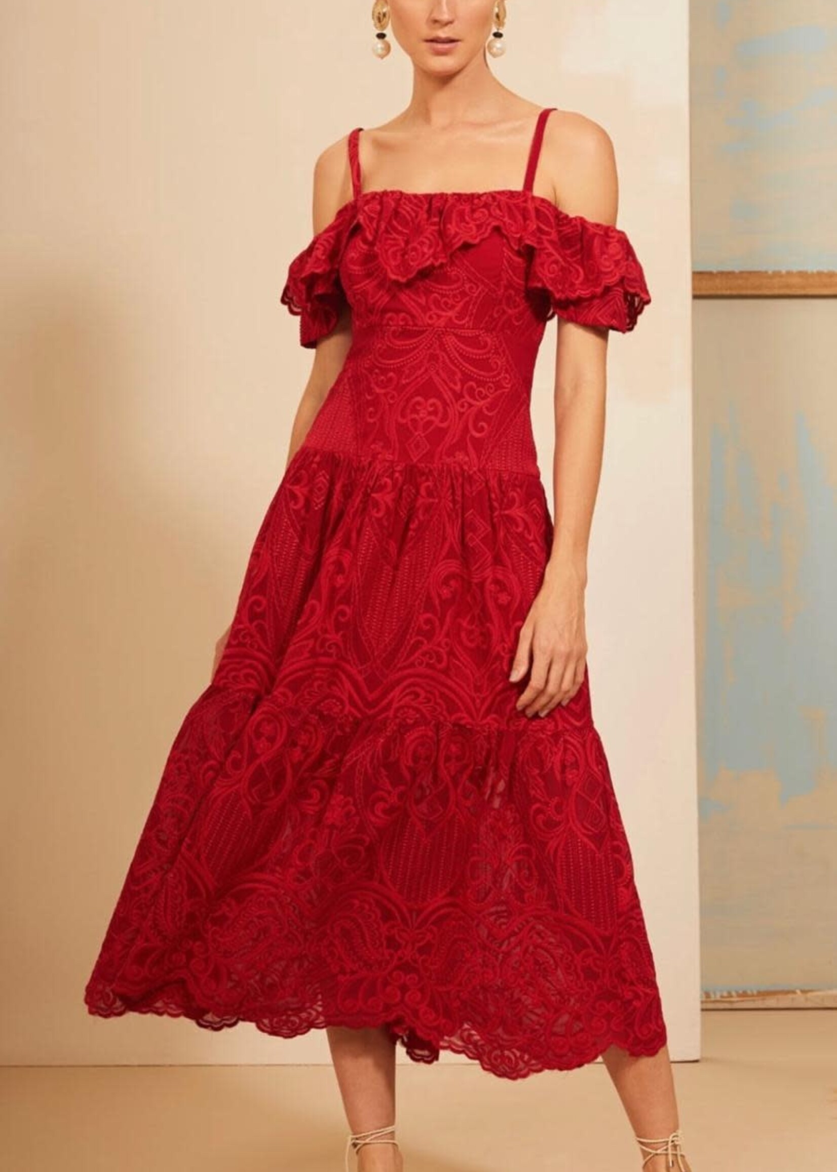 Christina Costa Red Luxury Small Dress