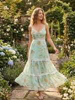 Alles Long floral dress