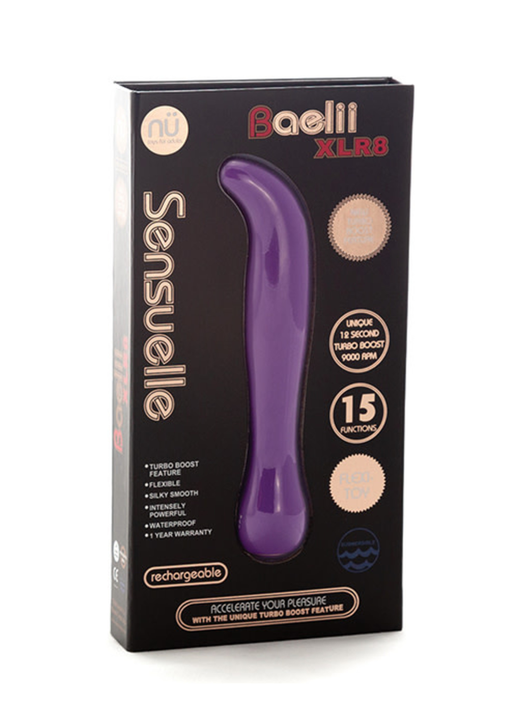 Nu Sensuelle Nu Sensuelle - Baelii Flexible G Spot XLR8 Turbo Boost
