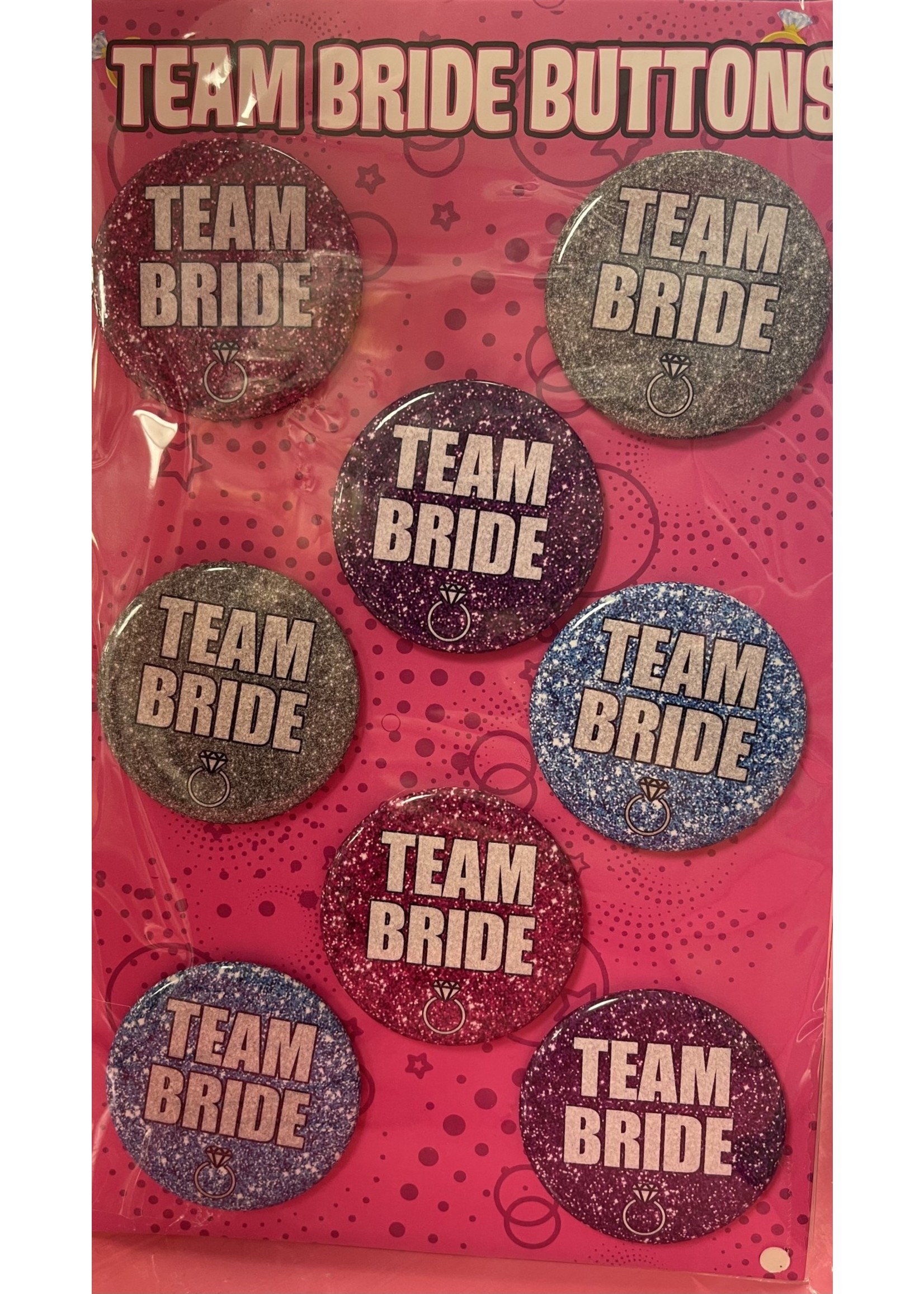 Team Bride Buttons