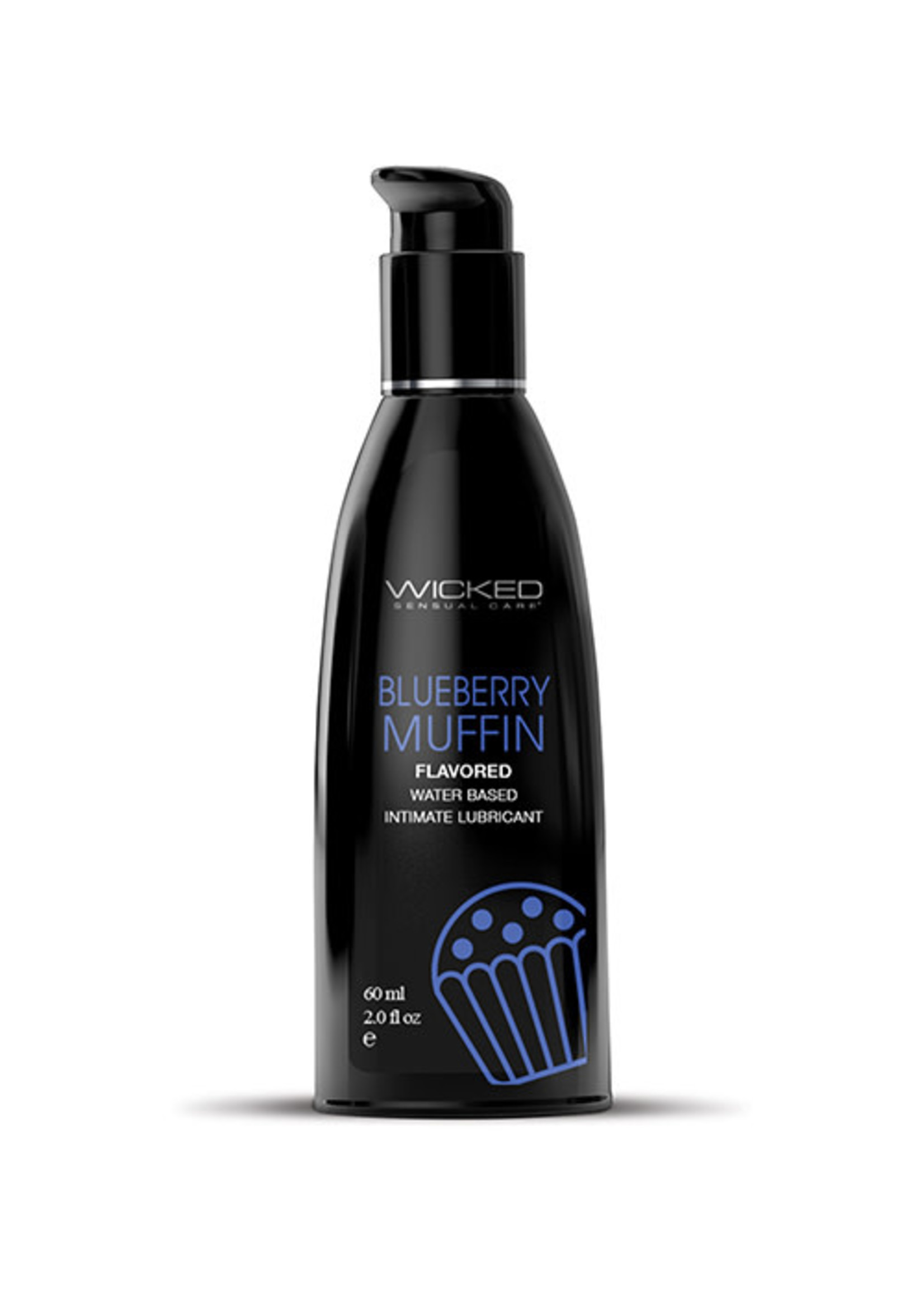 Wicked Sensual Care Wicked Sensual Care Water Based Lubricant - 2 oz Blueberry Muffin