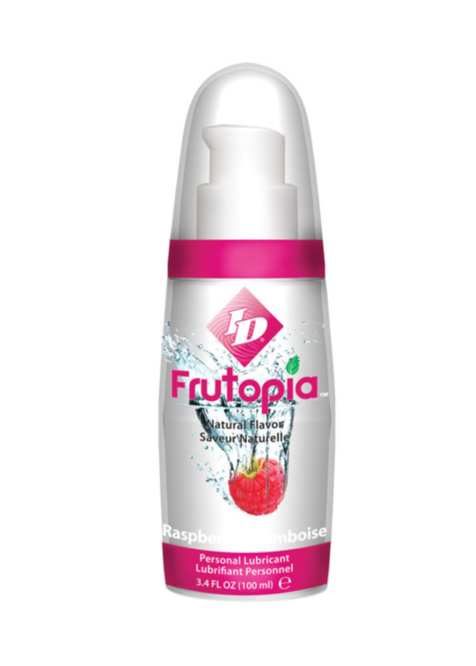 ID Lubricants ID Frutopia Natural Lubricant - 3.4 oz Raspberry