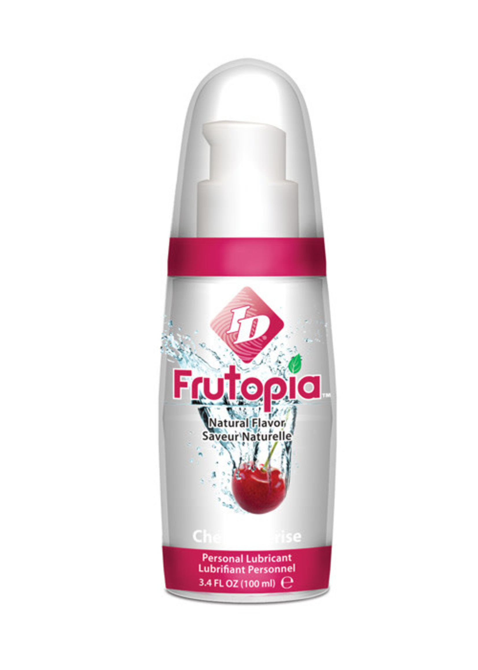 ID Lubricants ID Frutopia Natural Lubricant - 3.4 oz Cherry