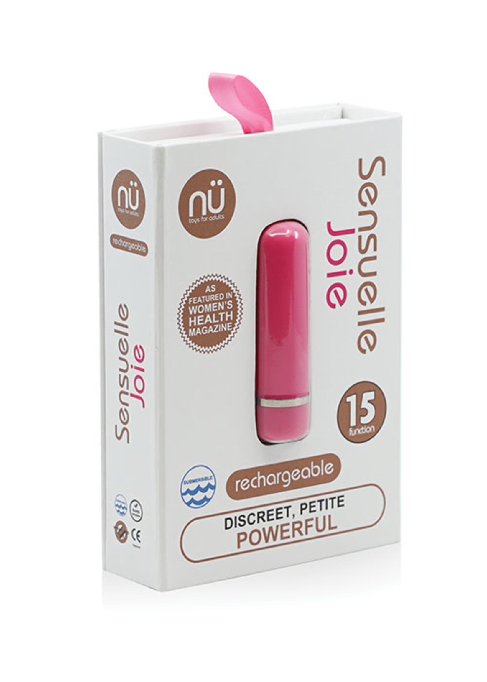 Nu Sensuelle Nu Sensuelle - Joie Bullet 15 Function  Pink