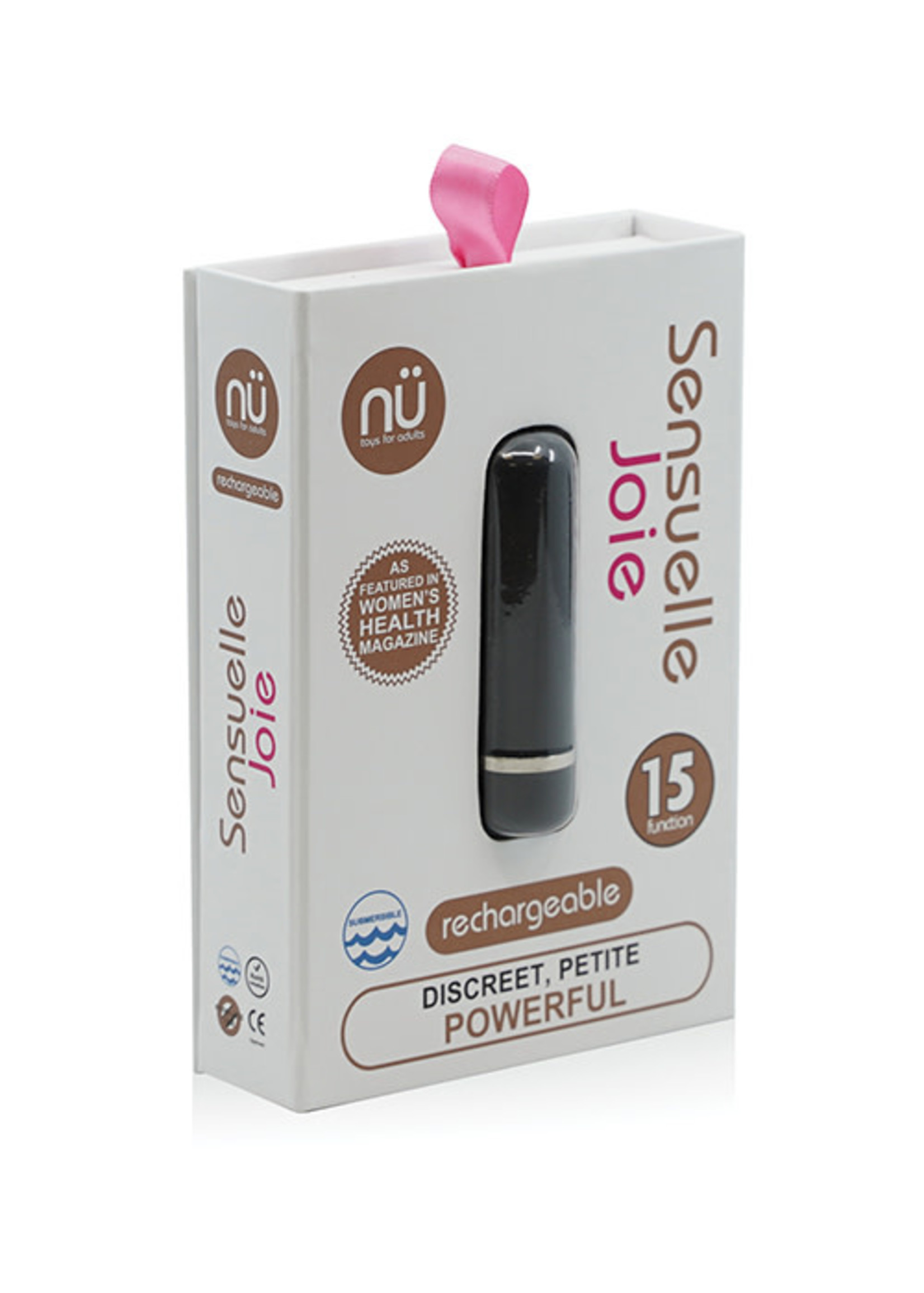 Nu Sensuelle Nu Sensuelle - Joie Bullet 15 Function  Black